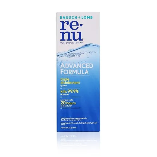 Bausch + Lomb Renu Advanced Multi Purpose Contact Lens Solution 60 ml