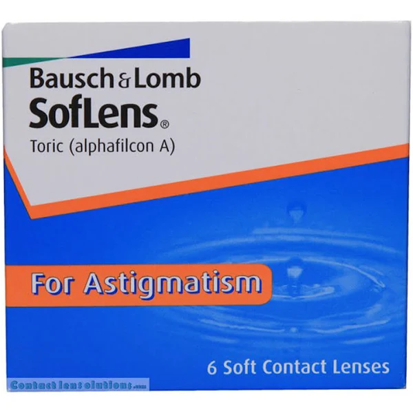 Bausch + Lomb Soflens Toric 6 Lens Pack