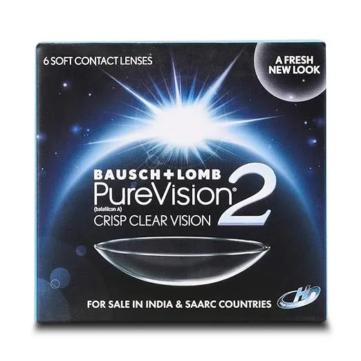 Bausch + Lomb PureVision2 6 Lens Pack
