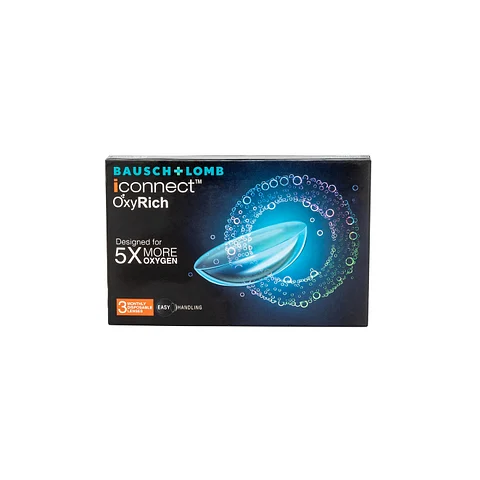 Bausch + Lomb iConnect OxyRich 3 Lens Pack