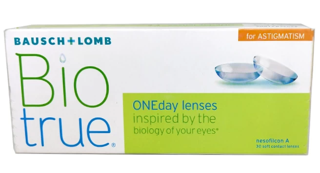 Bausch + Lomb Biotrue 1 Day Astigmatism 30 Lens Pack