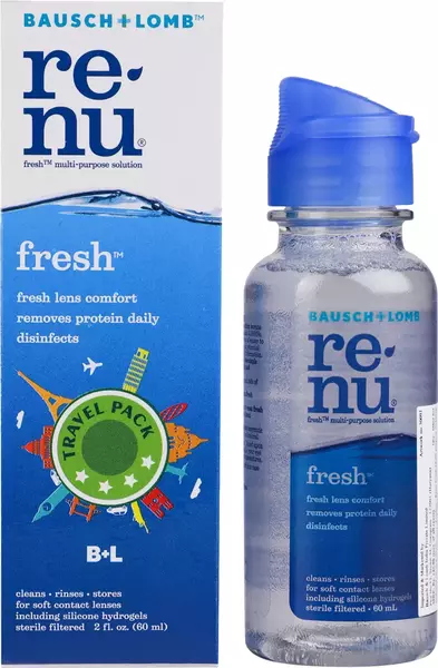 Bausch + Lomb Renu Fresh Contact Lens Solution 60 ml