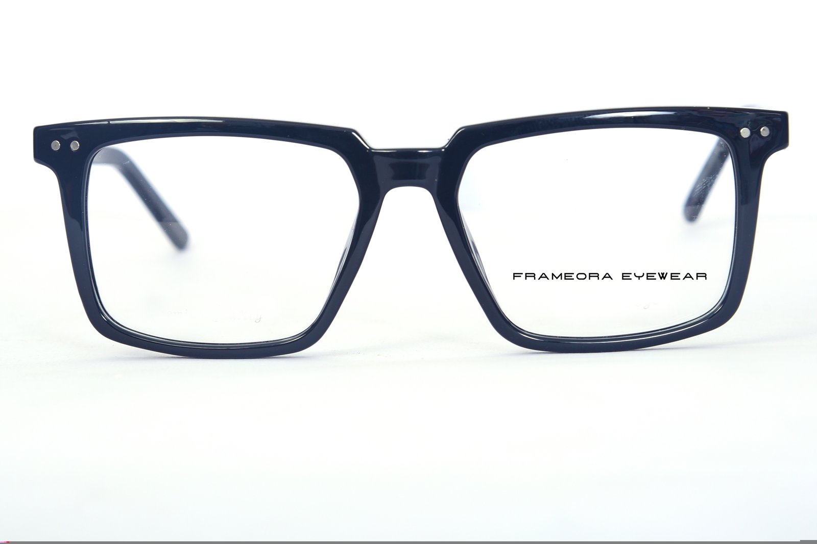 FOE 1543 Square Black Full Rim Eyeglasses