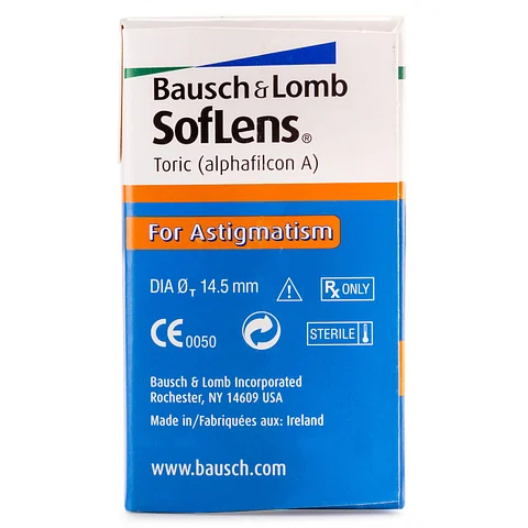 Bausch + Lomb Soflens Toric 6 Lens Pack, view 2