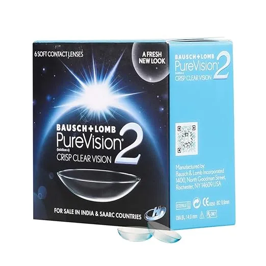 Bausch + Lomb PureVision2 6 Lens Pack, view 3