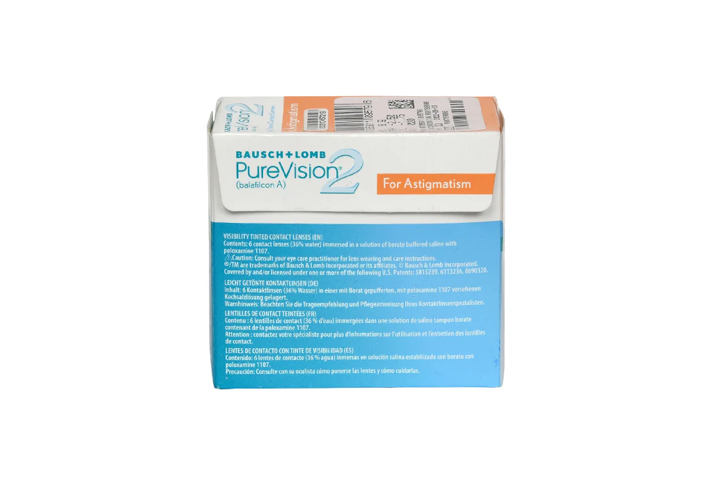Bausch + Lomb PureVision2 Astigmatism 6 Lens Pack, view 2