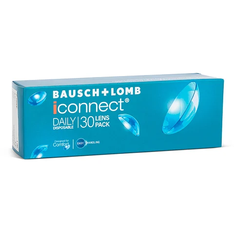 Bausch + Lomb iConnect Daily 30 Lens Pack, view 3