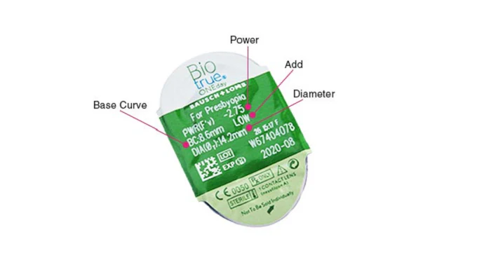 Bausch + Lomb Biotrue 1 Day 30 Lens Pack, view 2