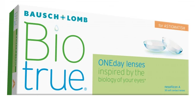 Bausch + Lomb Biotrue 1 Day Astigmatism 30 Lens Pack, view 5