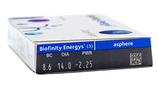 Cooper Vision Biofinity Energys Monthly 3 Lens Pack, view 2