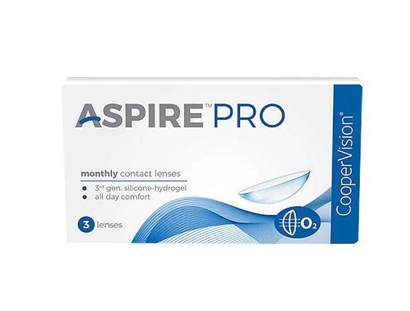 Cooper Vision Aspire PRO Monthly 3 Lens Pack, view 4