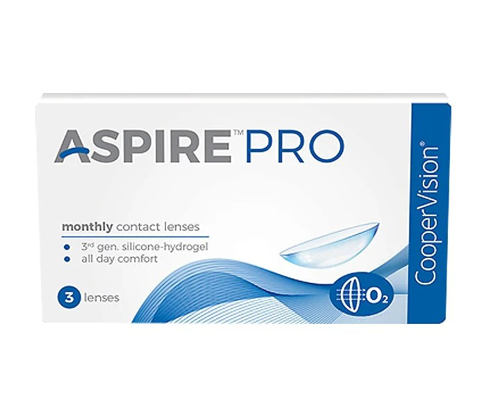 Cooper Vision Aspire PRO Monthly 3 Lens Pack, view 5