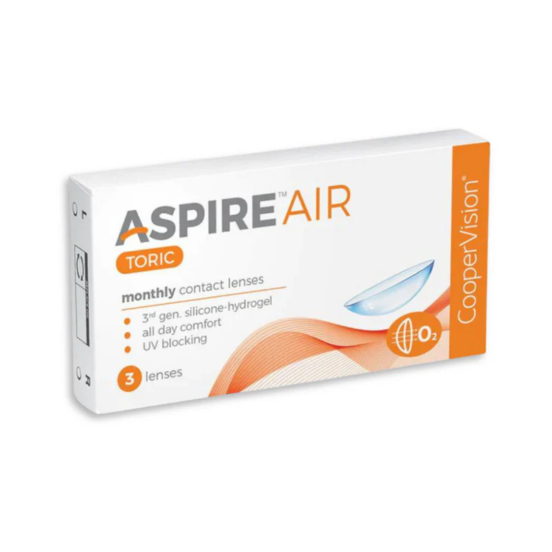 Cooper Vision Aspire AIR Toric Monthly 3 Lens Pack, view 2