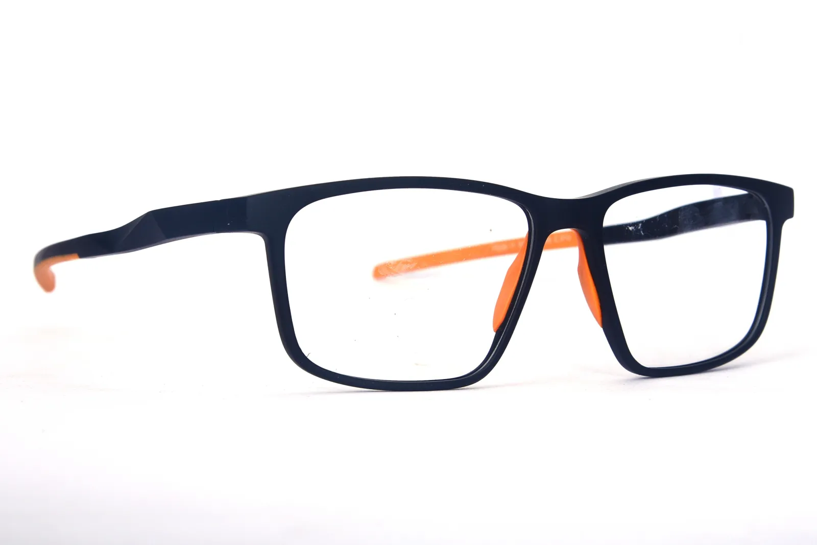 FOE 1509 Sports Black Orange Full Rim Eyeglasses, view 4