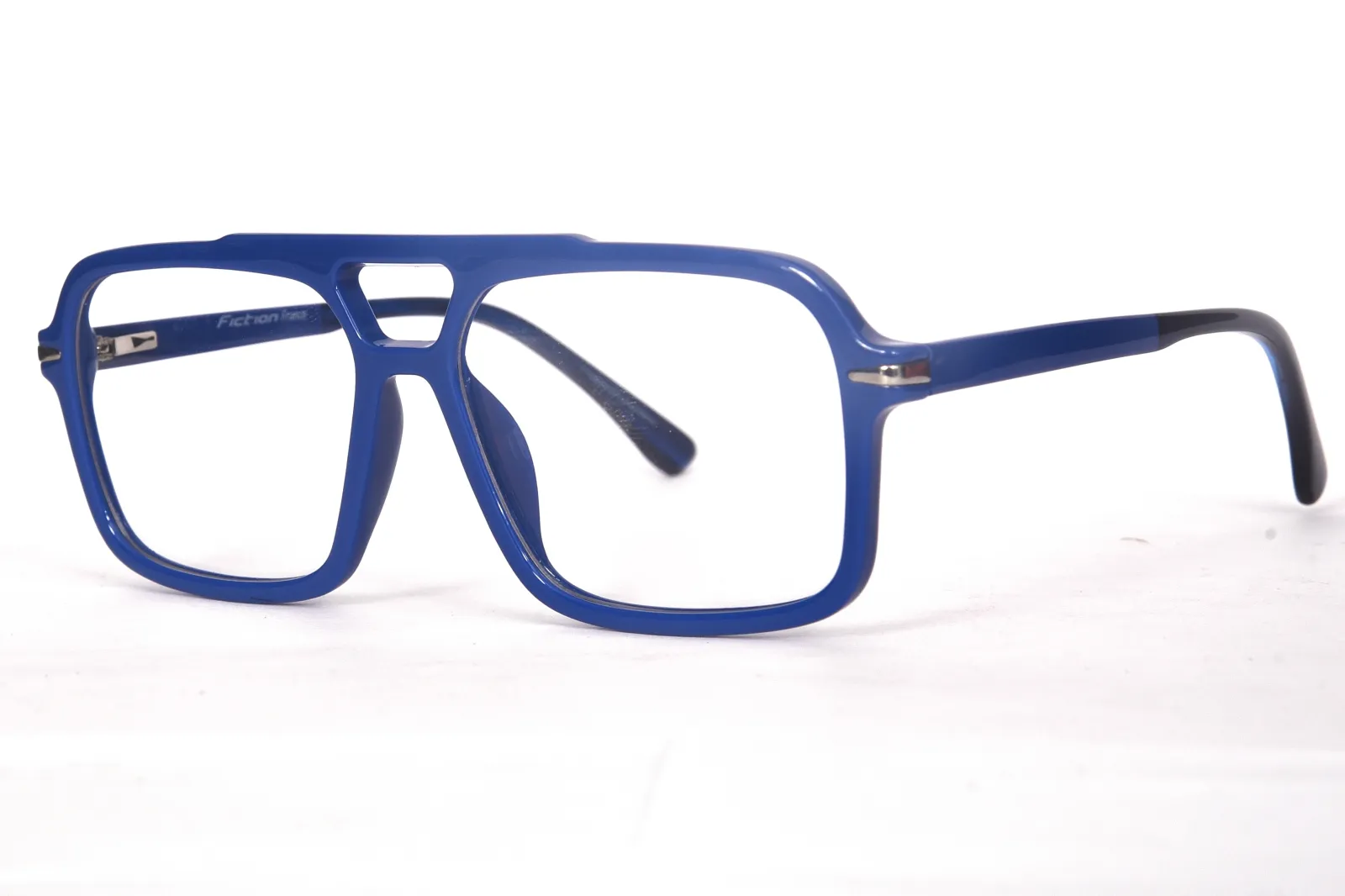 FOE 1516 Square Blue Full Rim Eyeglasses, view 4