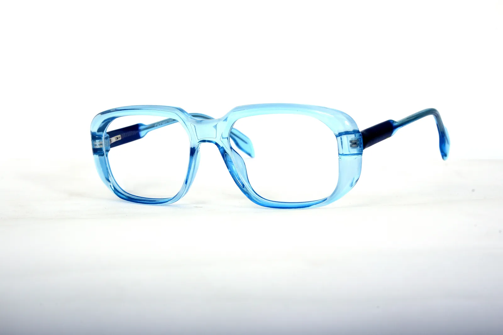 FOE 1522 Rectangle Light Blue Full Rim Eyeglasses, view 3