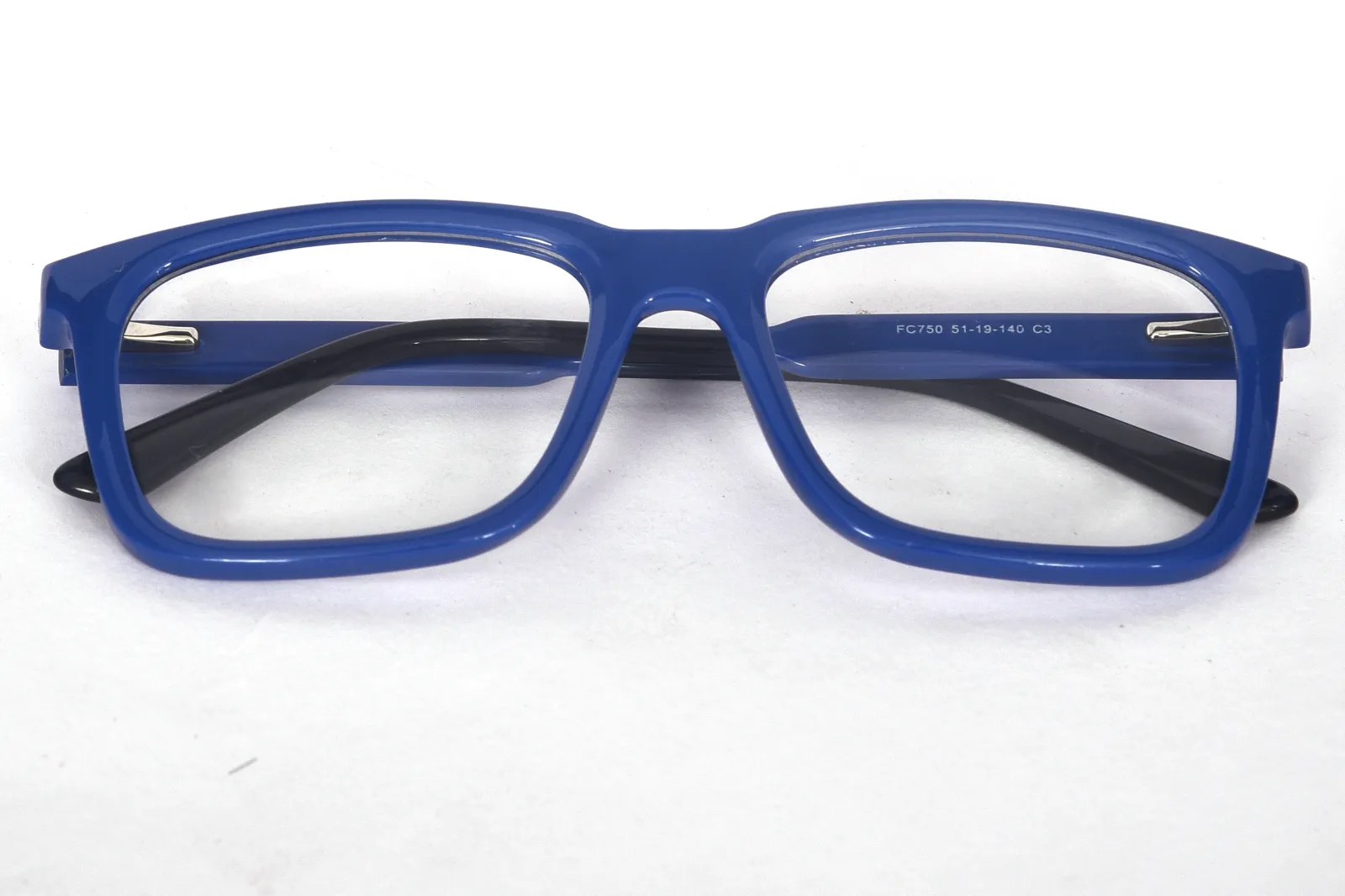 FOE 1527 Wayfarer Blue Full Rim Eyeglasses, view 5