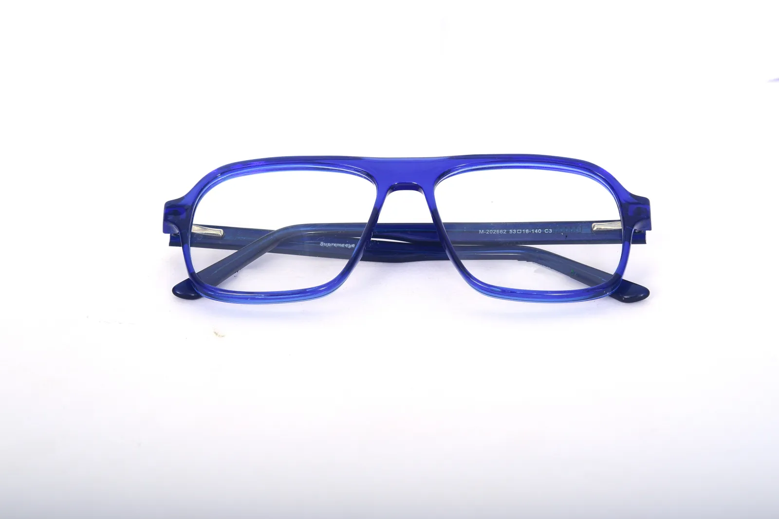 FOE 1531 Wayfarer Blue Full Rim Eyeglasses, view 5