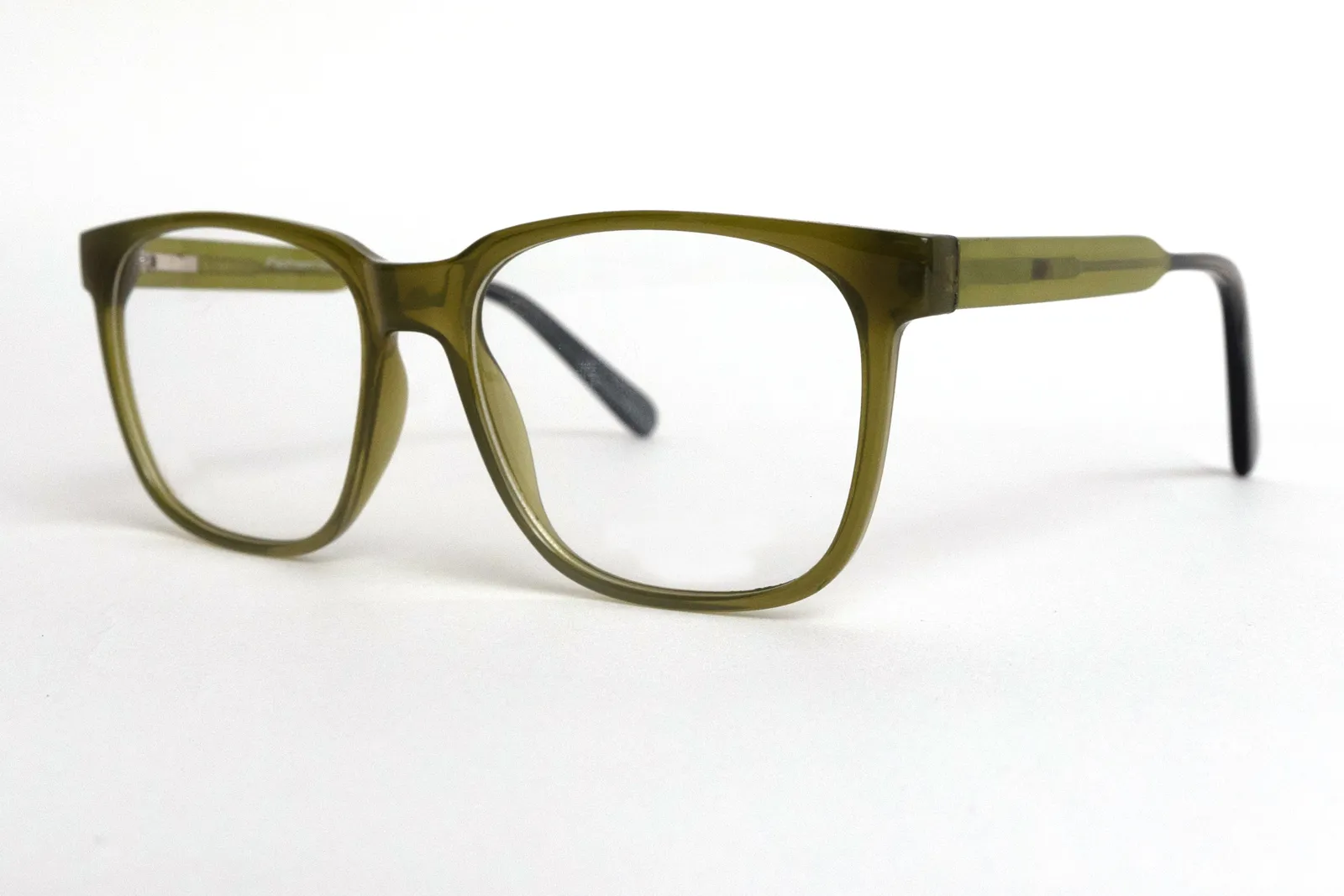 FOE 1545 Square Green Full Rim Eyeglasses, view 3