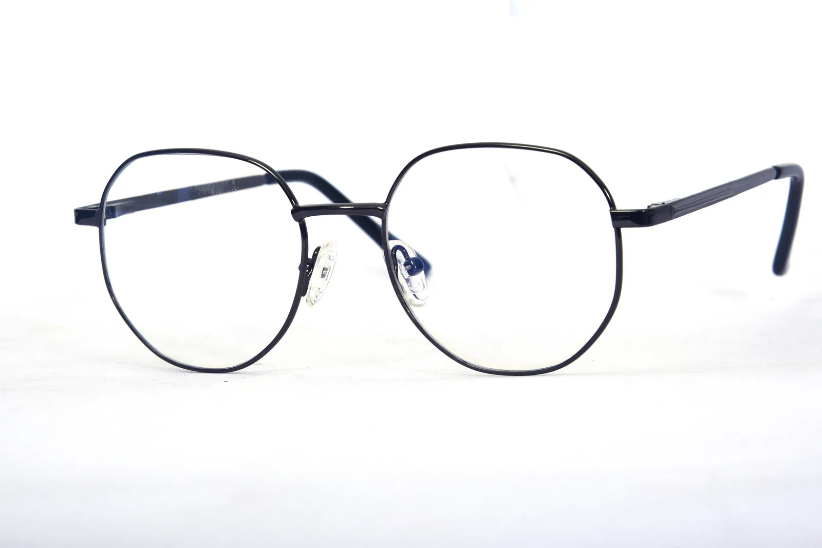 FOE 1607 Round Gunmetal Full Rim Eyeglasses, view 3