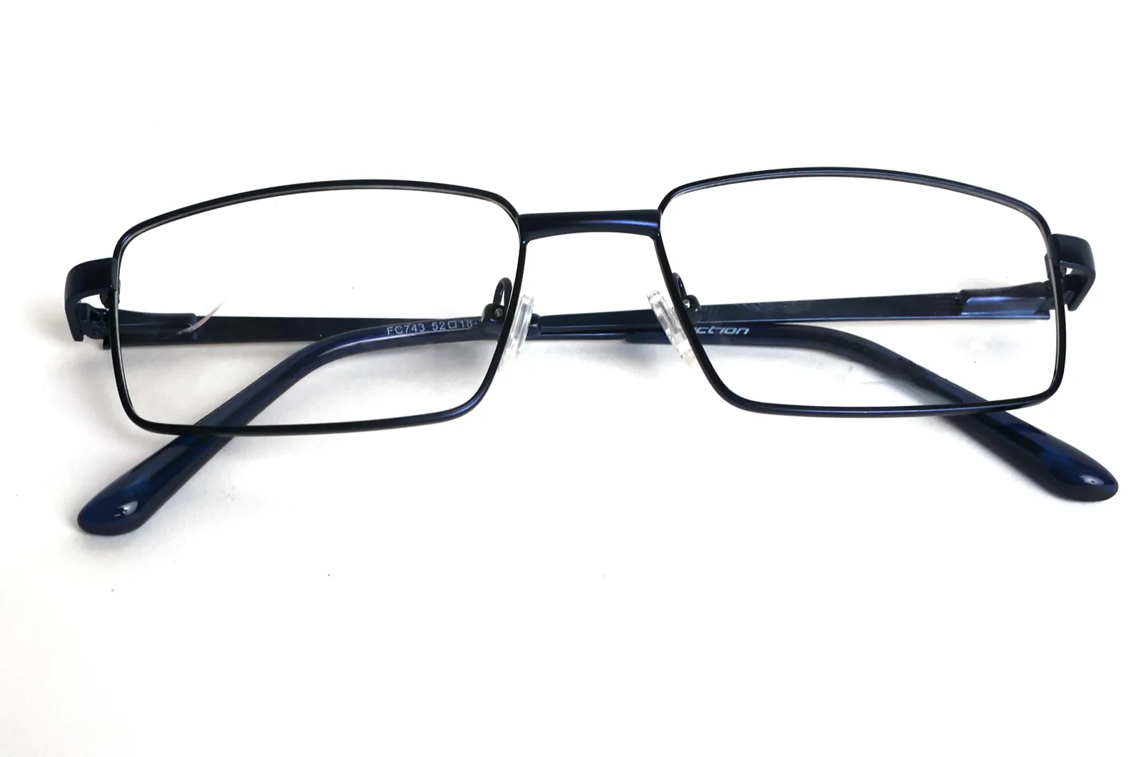FOE 1616 Rectangle Blue Full Rim Eyeglasses, view 5