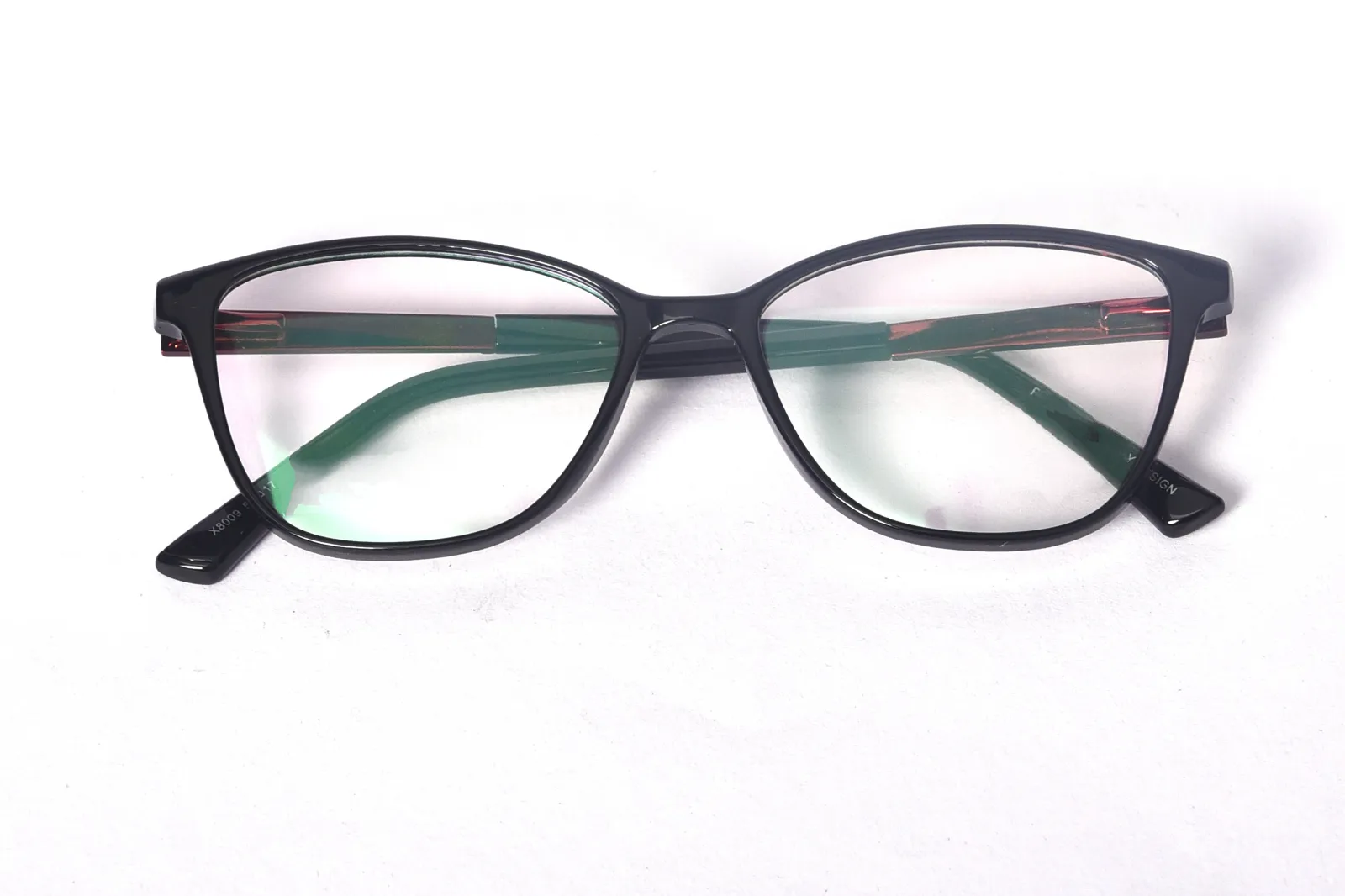 FOE 1631 Cat-Eye Black Full Rim Eyeglasses, view 5