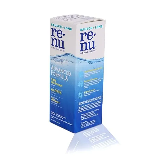 Bausch + Lomb Renu Advanced Multi Purpose Contact Lens Solution 60 ml, view 3