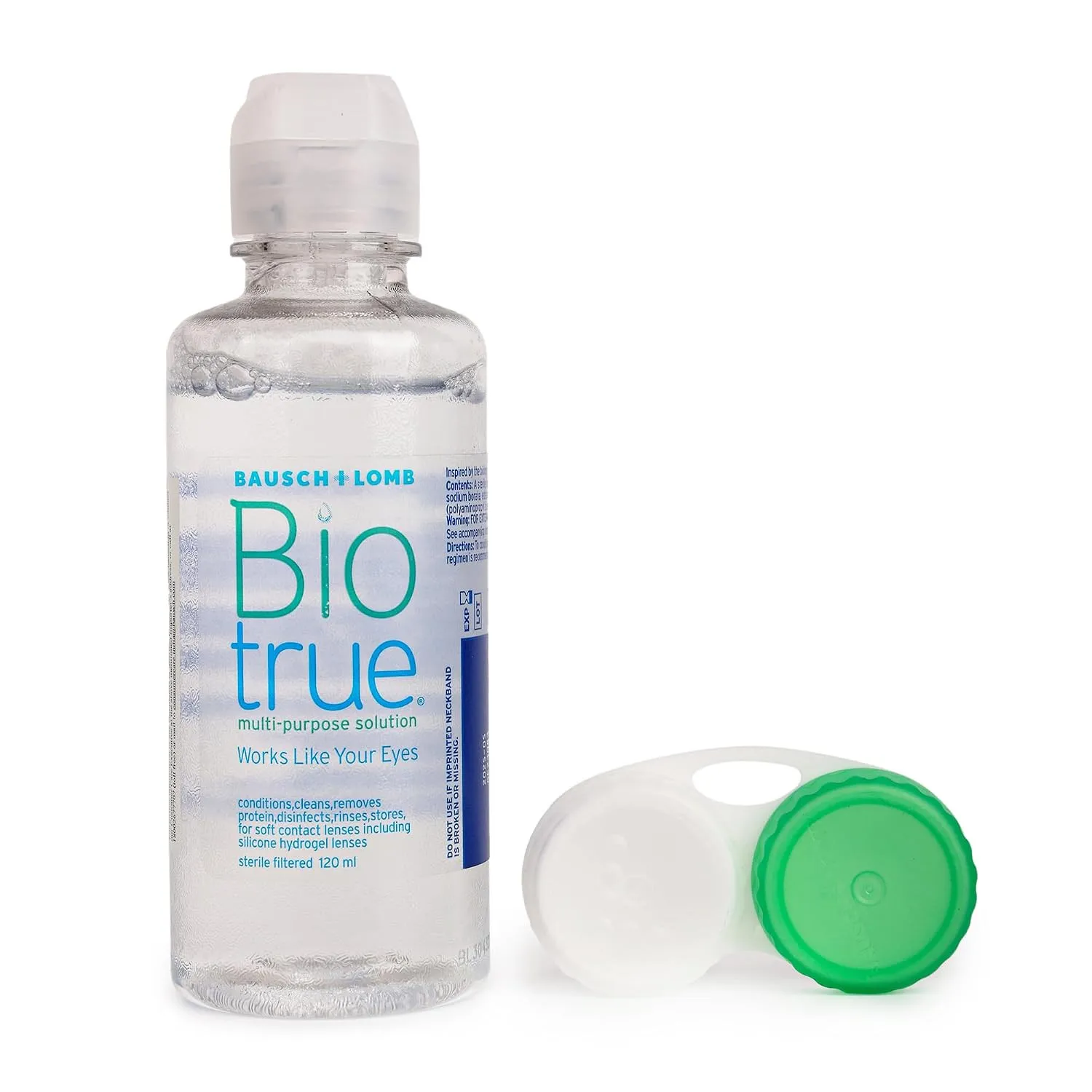 Bausch + Lomb Biotrue Multi Purpose Contact Lens Solution 120 ml, view 3
