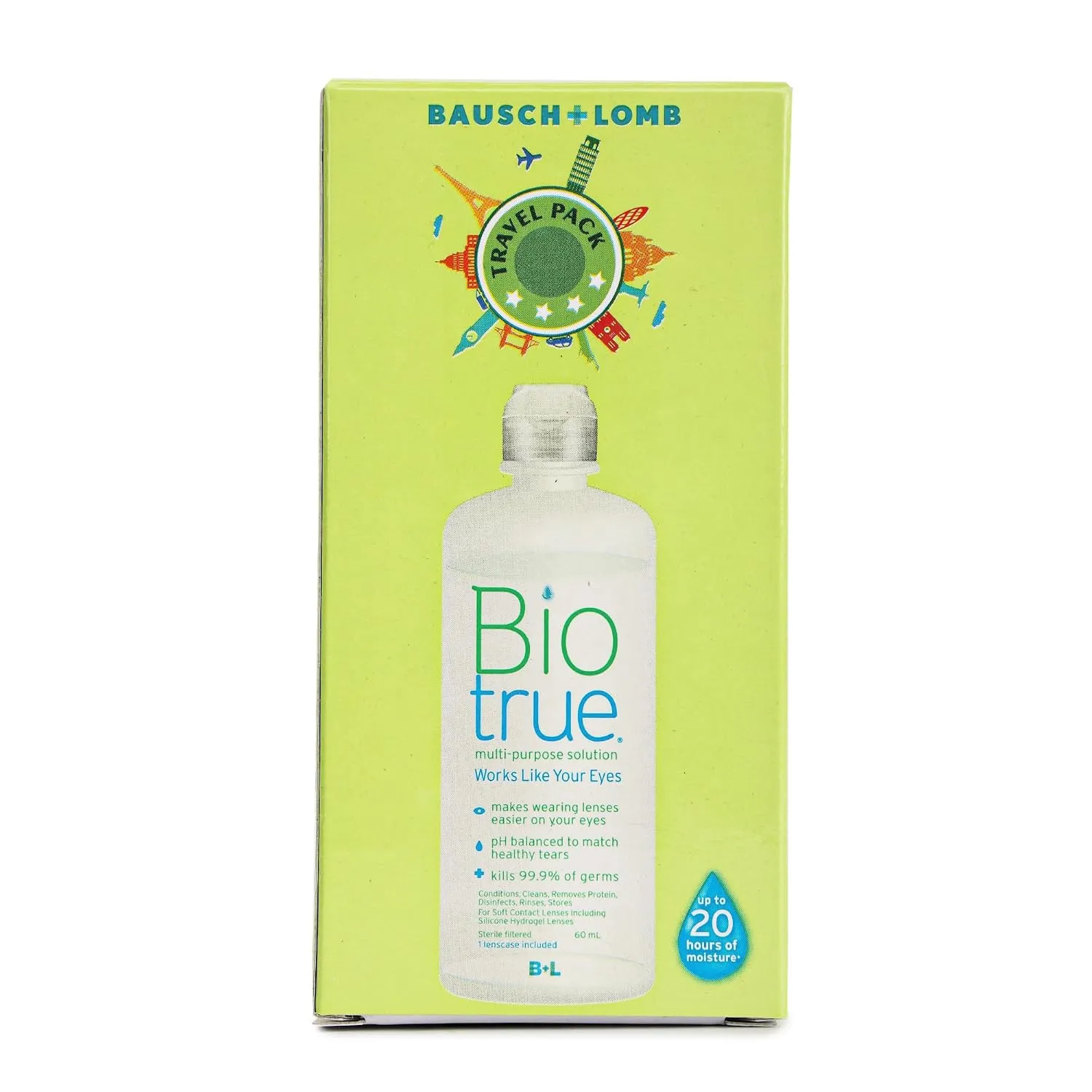 Bausch + Lomb Biotrue Multi Purpose Contact Lens Solution 60 ml, view 2