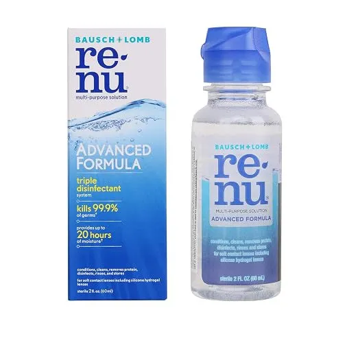 Bausch + Lomb Renu Advanced Multi Purpose Contact Lens Solution 60 ml, view 4