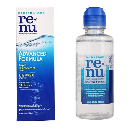 Bausch + Lomb Renu Advanced Multi Purpose Contact Lens Solution 118 ml