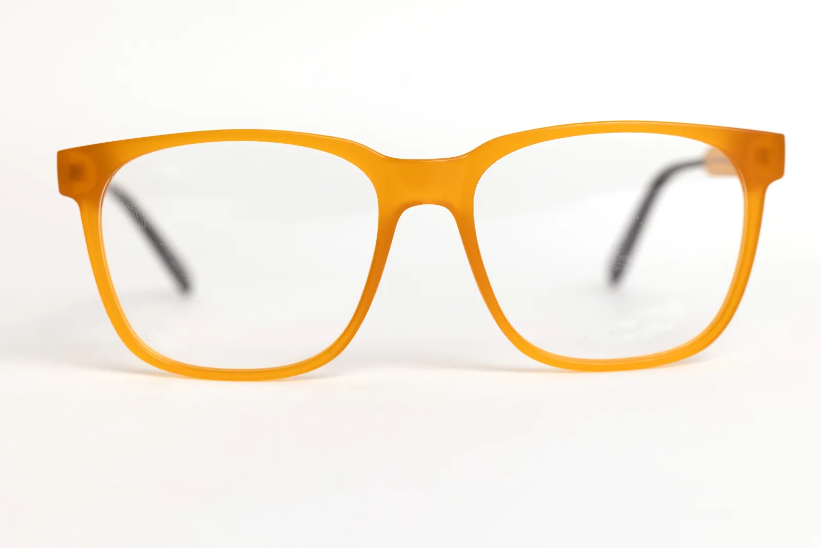FOE Square Orange Full Rim Eyeglasses