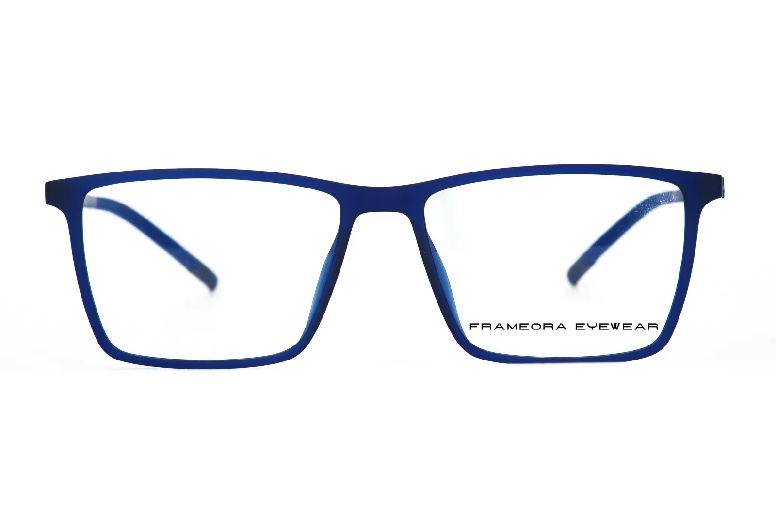 FOE Blue Rectangle Full Rim Eyeglasses