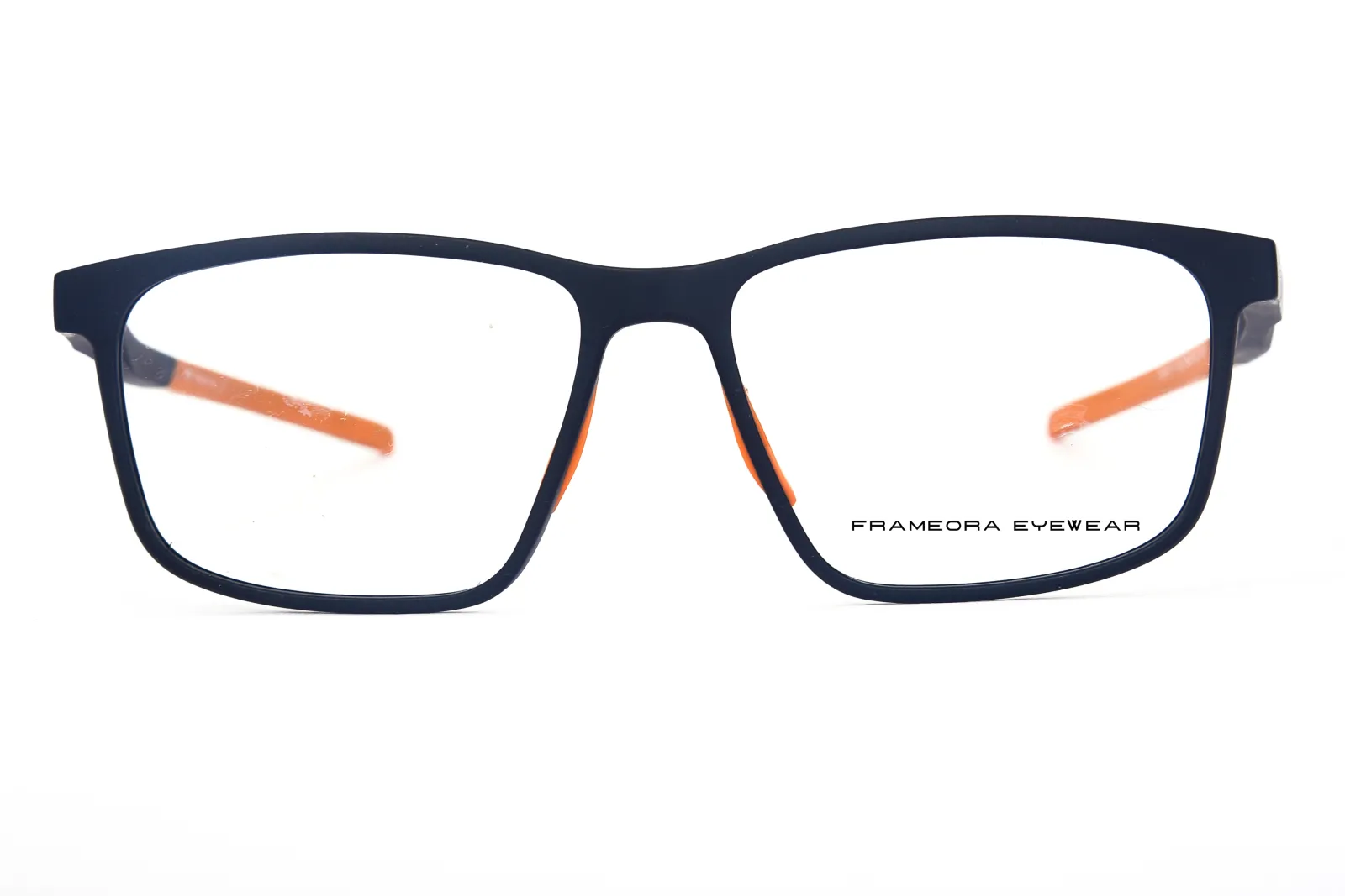 FOE Sports Black Orange Full Rim Eyeglasses