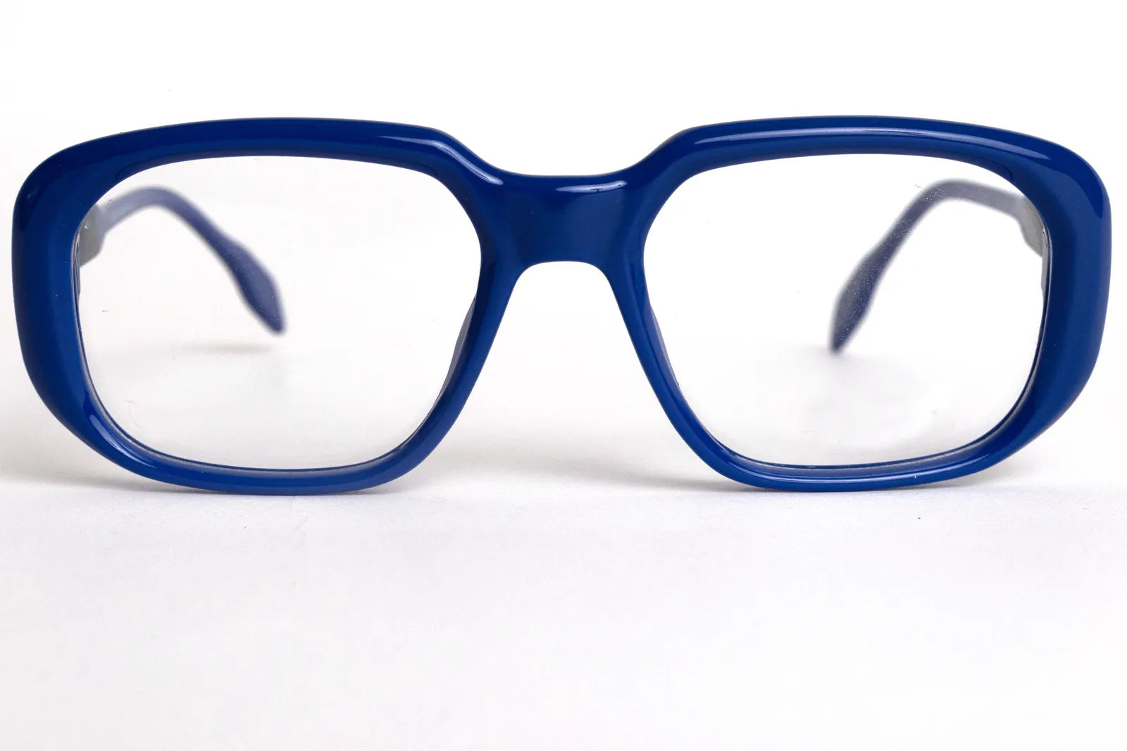 FOE Rectangle Blue Full Rim Eyeglasses