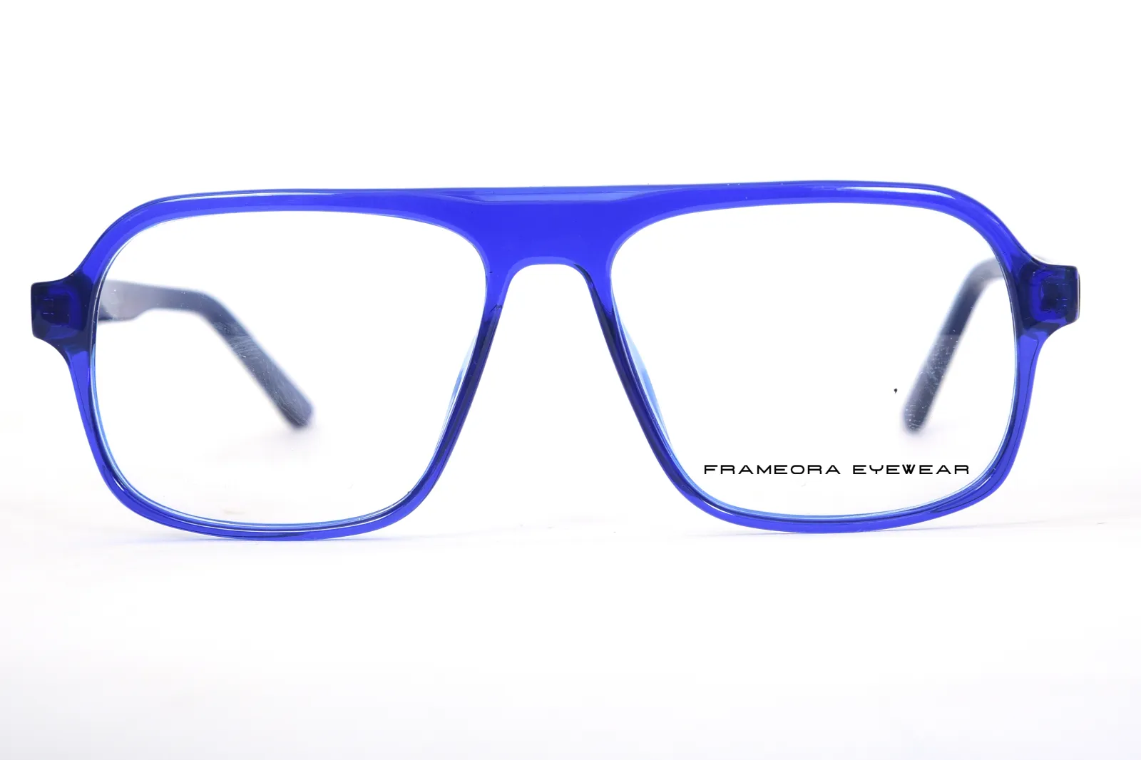 FOE Wayfarer Blue Full Rim Eyeglasses - 161531