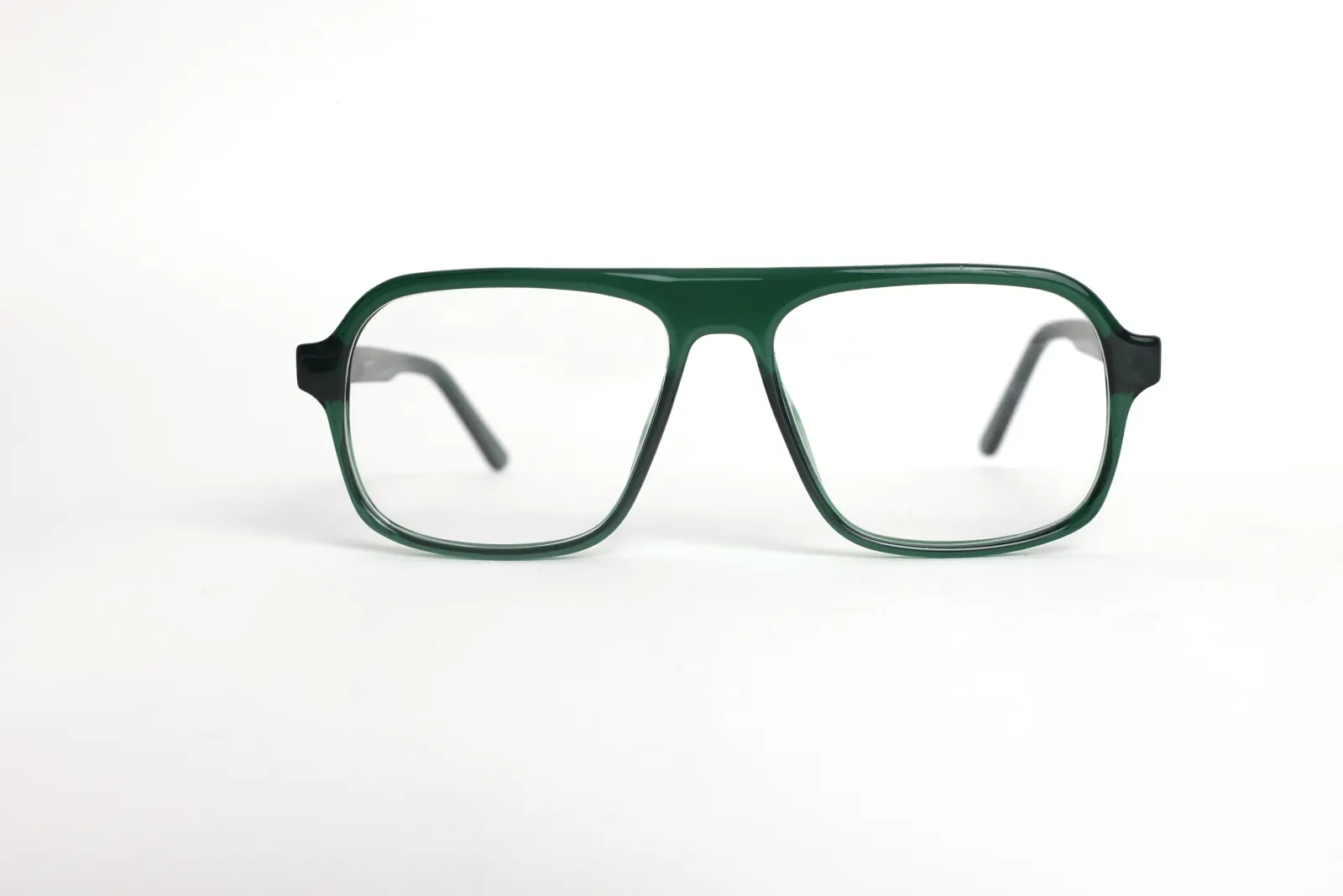 FOE Wayfarer Green Full Rim Eyeglasses - 161533
