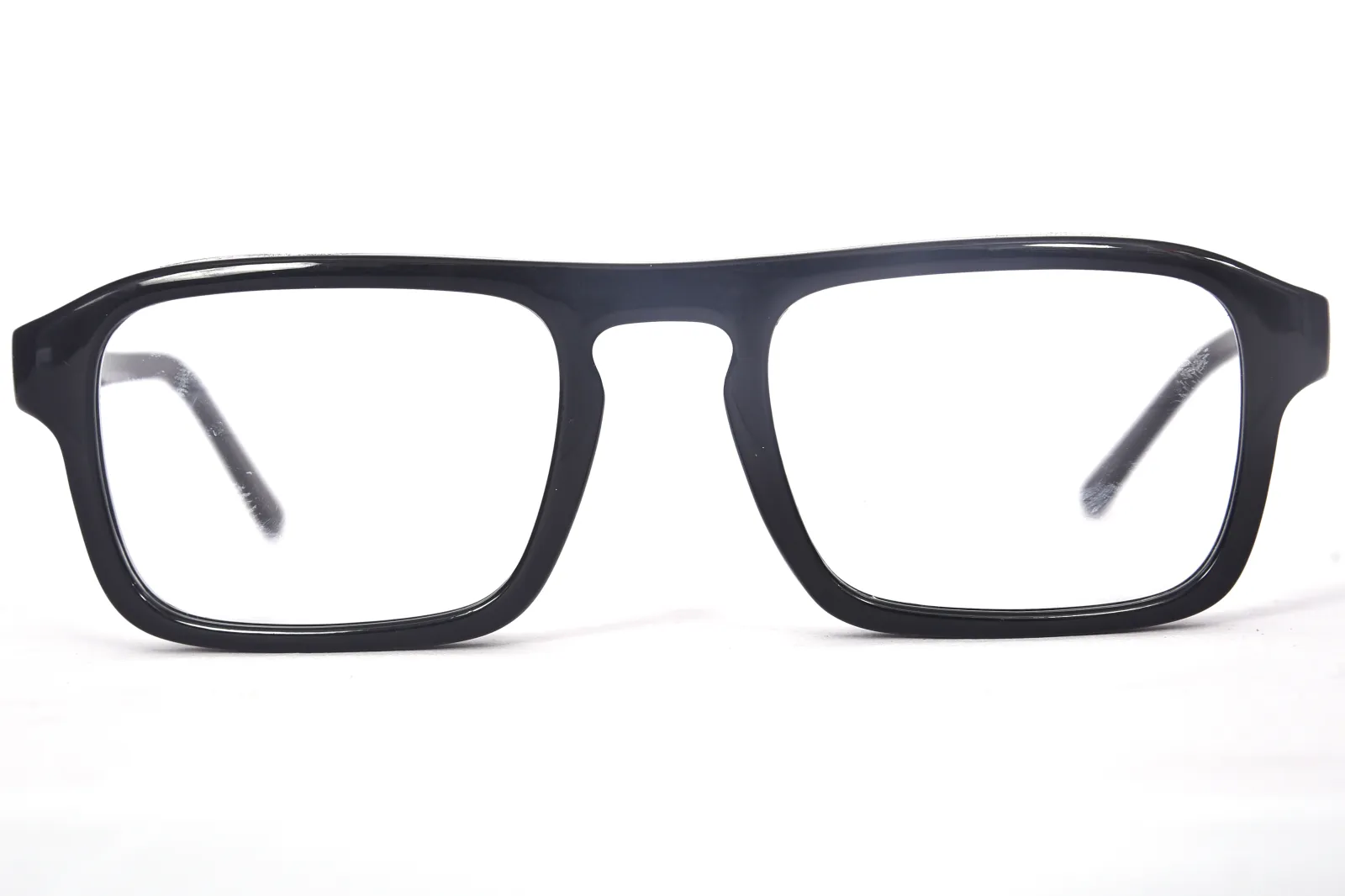 FOE Rectangle Black Full Rim Eyeglasses - 161535