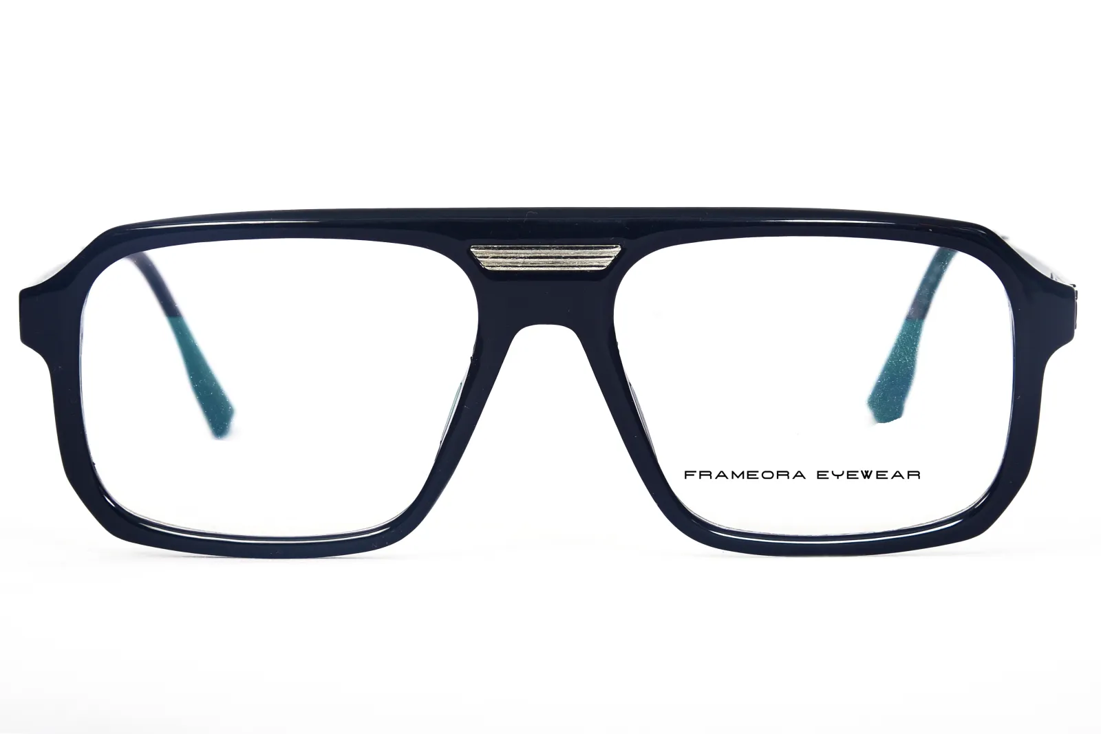 FOE Wayfarer Black Full Rim Eyeglasses - 161549