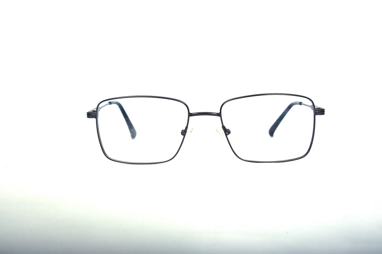 FOE Rectangle Gunmetal Titanium Full Rim Eyeglasses - 161612