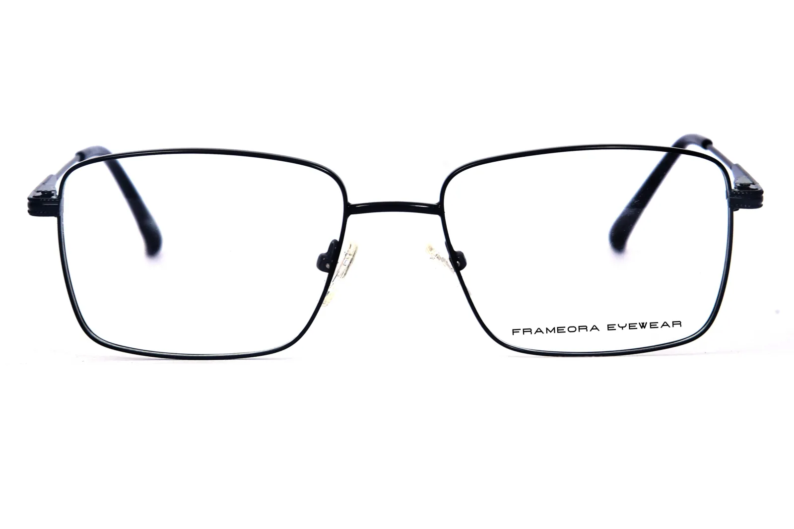 FOE Rectangle Black Titanium Full Rim Eyeglasses - 161613