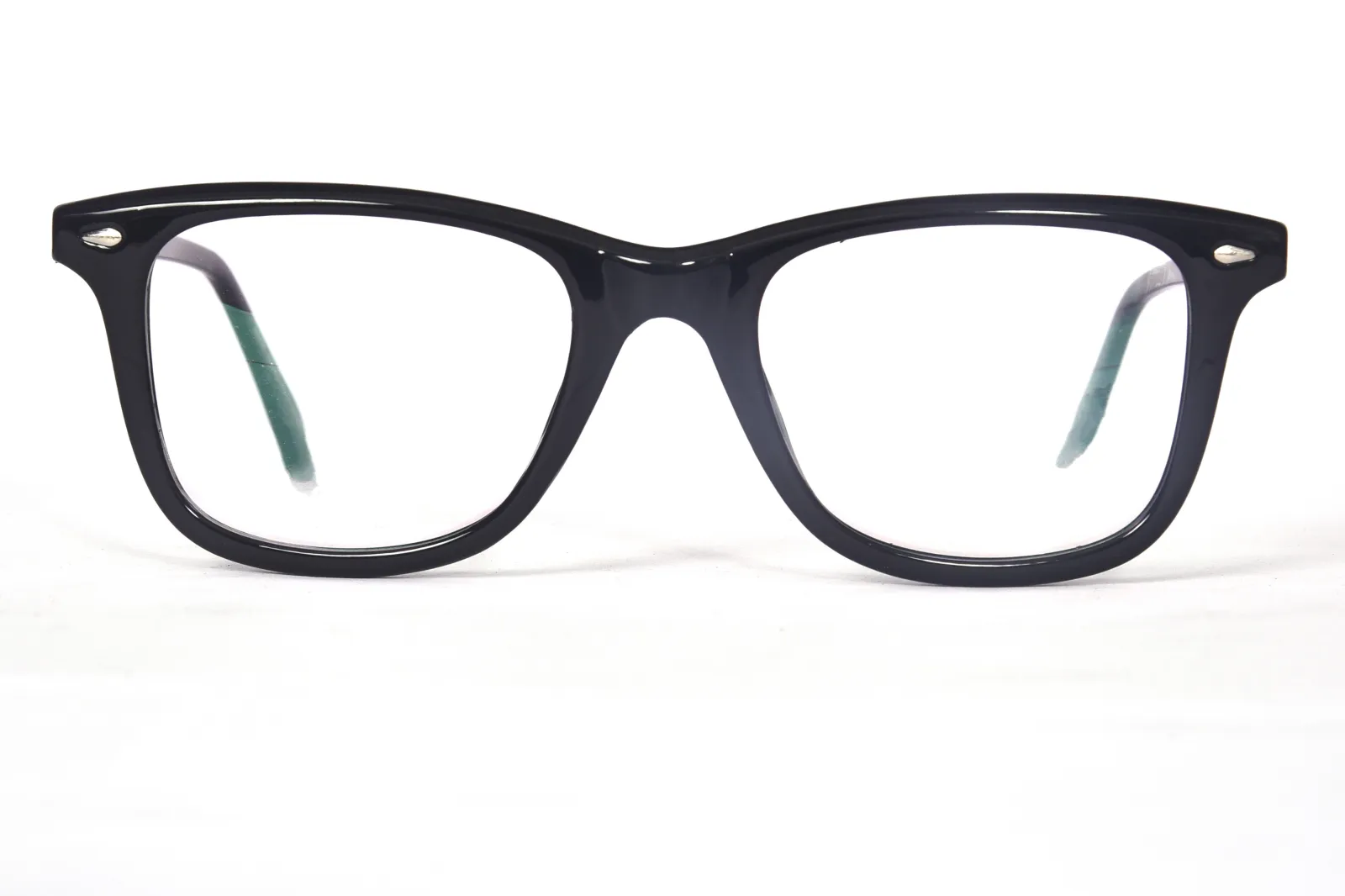 FOE Wayfarer Black Full Rim Eyeglasses - 161632