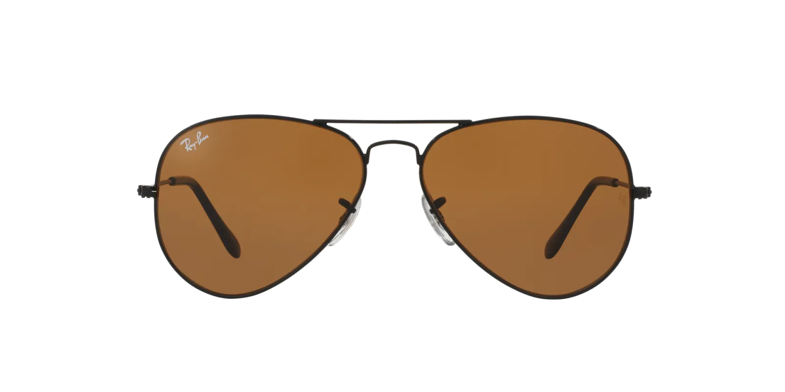 RayBan Aviator Classic Black Brown 0RB3025I r0202 Sunglasses