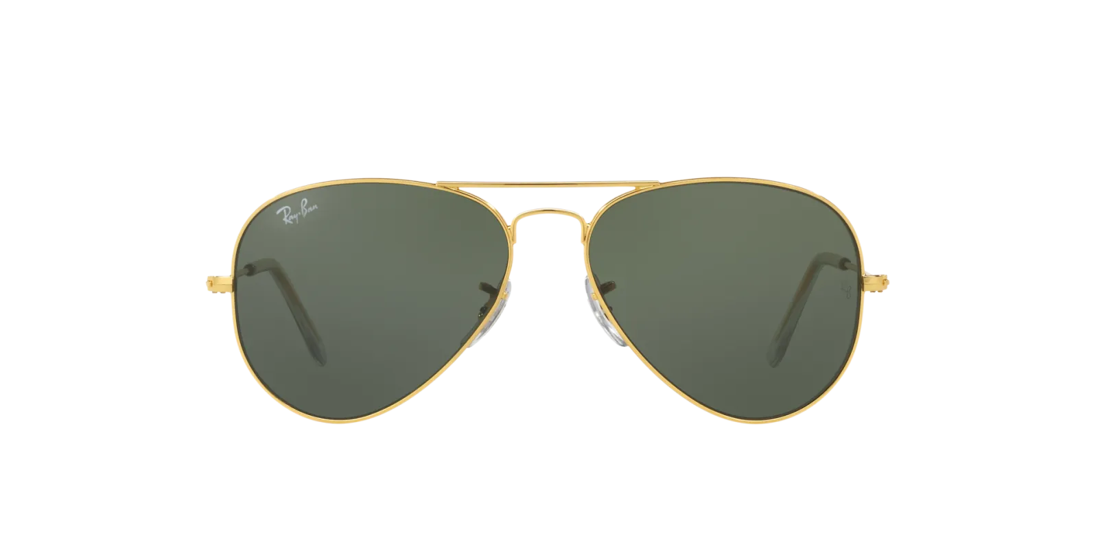 RayBan Aviator Classic Gold Green 0RB3025I 0015 Sunglasses