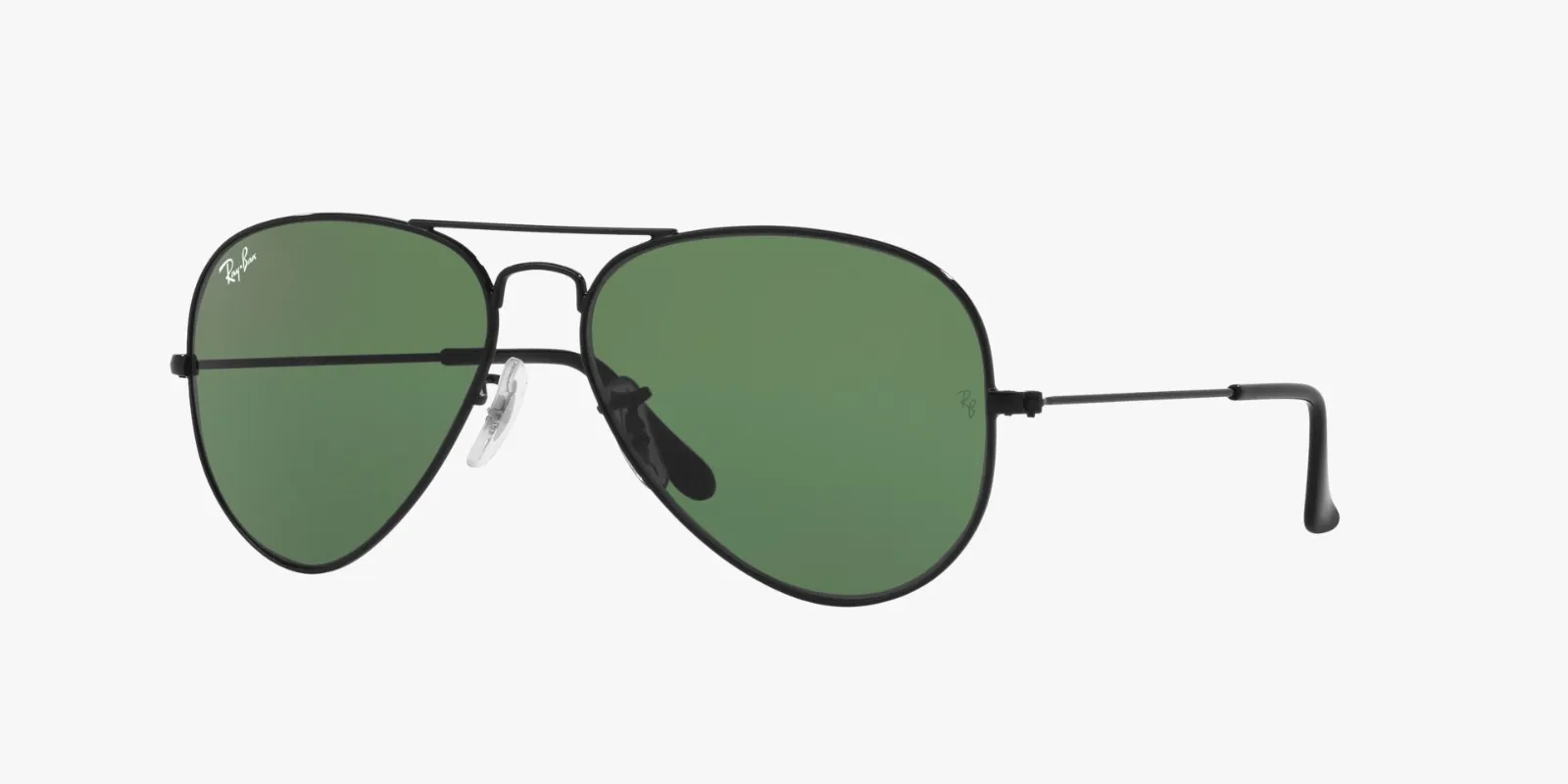 RayBan Aviator Classic Black Green 0RB3025I I2823 Sunglasses, view 5
