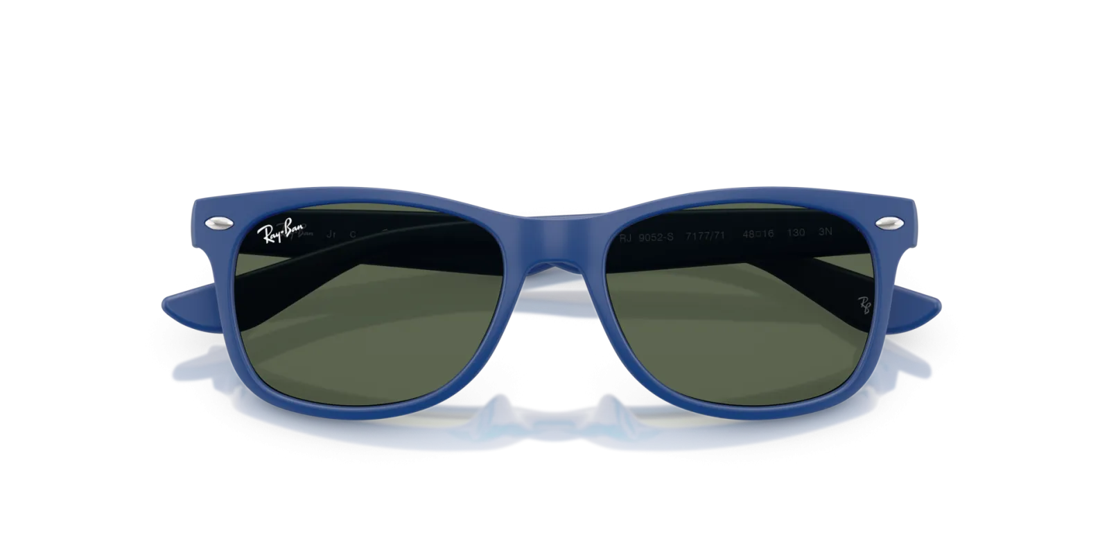 RayBan Kids Blue Junior New Wayfarer 0RJ9052S Sunglasses, view 2