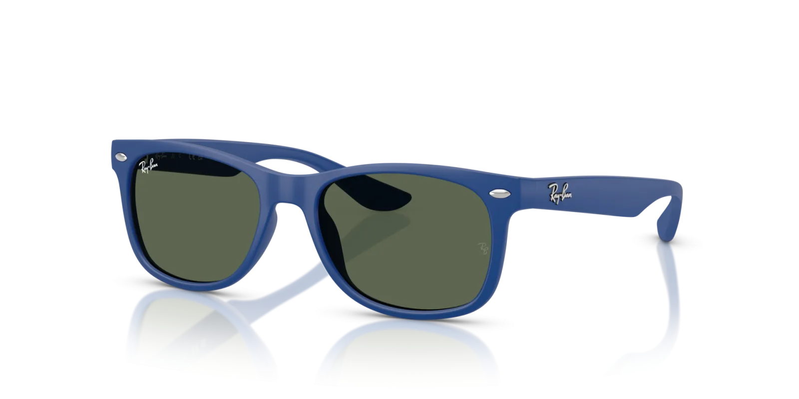 RayBan Kids Blue Junior New Wayfarer 0RJ9052S Sunglasses, view 4