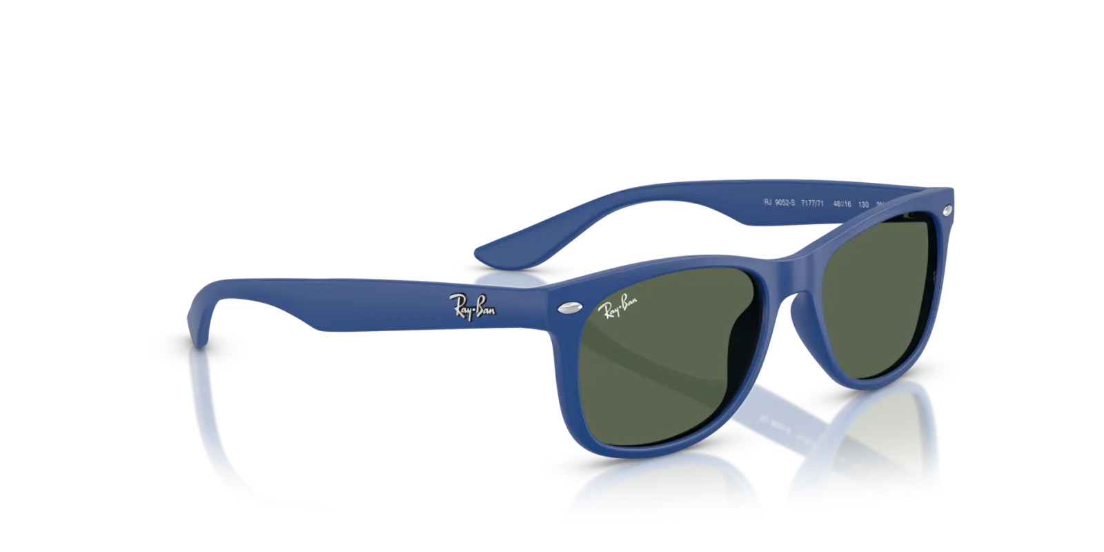 RayBan Kids Blue Junior New Wayfarer 0RJ9052S Sunglasses, view 5