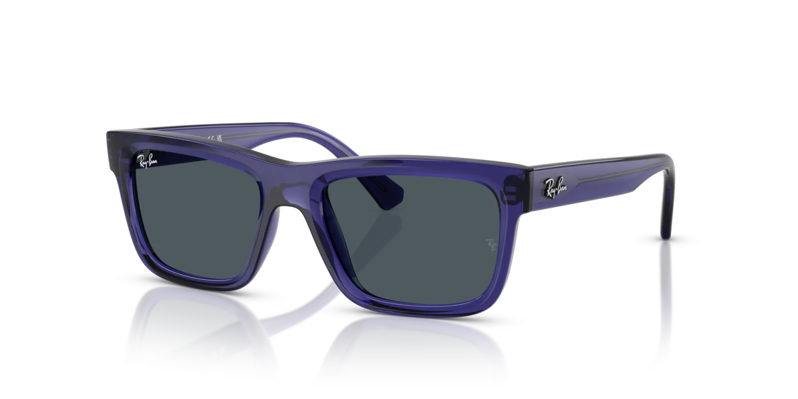RayBan Kids Violet Rectangle 0RJ9196S Sunglasses, view 6