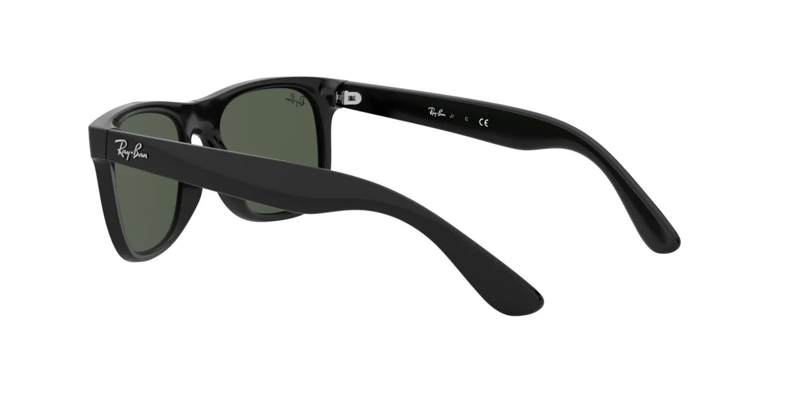 RayBan Kids Matte Black Square 0RJ9069S Sunglasses, view 2